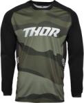 Thor MX Tricou Enduro - Cross THOR TERRAIN Camo · Negru / Verde