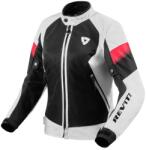 Revit Geacă Moto Damă de Vară din Textil REVIT CONTROL AIR H2O LADIES · Alb / Negru / Roșu