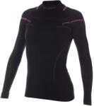 Brubeck Bluză Termo Damă BRUBECK LS13100 · Negru / Roz