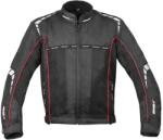 Shox Geacă Moto din Textil SHOX 3 LAYER · Alb / Negru / Roșu