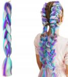  Színes szintetikus haj fonatok raszta tincsek póthaj (2309)