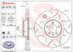BREMBO Disc frana BREMBO 09. A773.1S (09.A773.1S) - automobilus