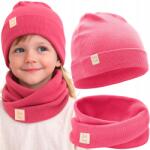 Bubalove Kémény Sapka Szett Csecsemő Pamut Sapka Tavasz Görögdinnye 36-40 (Wiosenna czapka z kominem prążek arbuz Wn0)