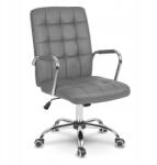 Sofotel Benton bőr irodai szék, szürke (5902854519149)