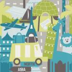 Decoprint Fali Tapéta Gyerekszobába (YH17926)