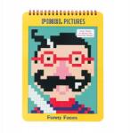 Mudpuppy Kifestőkönyv Mudpuppy pixeles smiley 6 db (MP41920)