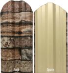 Top Profil Sistem Sipca metalica pentru gard model Zid Granit 0.80m (2625)