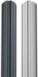 BILKA Sipca metalica pentru gard BILKA model Berna Gri Antracit Ral 7016 Lucios 105 mm 0, 40 mm 100cm (25137)