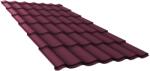 Wetterbest Tigla metalica Wetterbest Clasic Mat Ral 3005 Visiniu Inchis 0.40mm (17136)