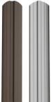 BILKA Sipca metalica pentru gard BILKA model Berna Maro Inchis Ral 8019 Mat 0, 40 mm 100cm (24887)