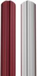 BILKA Sipca metalica pentru gard BILKA model Berna Visiniu Ral 3005 Lucios 105 mm 0, 40 mm 100cm (25268)