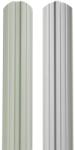BILKA Sipca metalica pentru gard BILKA model Berna Alb Ral 9002 Lucios 105 mm 0.45 mm 100cm (25349)