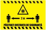 Creative Sign Indicator Pastrati Distanta De Siguranta 2M Creative Sign