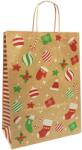 SAVCOM Punga SAVCOM Kraft Christmas, mica, diverse modele (6425665025917)
