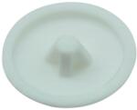 DIALL Saiba plata medie Diall, din otel-carbon, diametru 18 mm, 20 bucati, alb