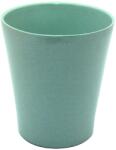 GoodHome Ghiveci din ceramica, albastru, forma rotunda, 13 cm diametru GoodHome