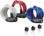 Master Lock Set 3 Cabluri Antifurt 1.80M