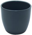 GoodHome Ghiveci din argila, gri, forma rotunda, 13, 5 cm diametru GoodHome