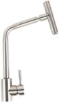 Reecomer Baterie bucatarie Reecomer Flex X-35-BM, dus extractibil, inox, argintiu