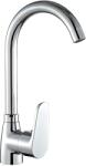 Reecomer Baterie bucatarie Reecomer Collo C40-B, pipa inalta, alama sanitara, crom