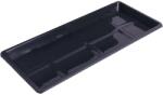 HARPLAST Suport jardiniera CARINA, plastic, 40 cm, antracit