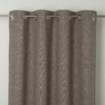 GOODHOME Draperie Novan, maro, 140 x 260 cm GoodHome