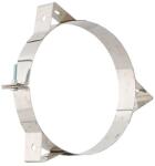 VULCANO Colier ancorare cos de fum VULCANO, diametru 180 mm, inox