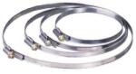 VENTS Colier metal, 119 - 131 mm, zinc