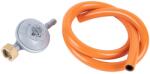 LANDMANN Set regulator de presiune si furtun Landmann, 1 m, portocaliu
