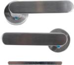 ASSA ABLOY Set manere, inox satinat pentru usi metalice Yale Elisa