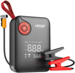 AMiO -04675 Autós gyorsindító 4in1 booster powerbank, légkompresszor LED zseblámpa 12V 7.2Ah 600A PRO (5903293046753)