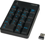 LogiLink TASTATURA numerica Logilink wireless 18 taste negru ID0120 lichidare stoc (id0120)