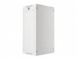 Lanberg Hanging installation cabinet 19 22U 600x450mm grey (glass door)