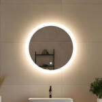 Artforma Oglindă rotundă de baie cu iluminare LED 60 cm