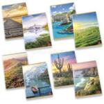 Pigna Paesaggi A4 tűzött 42 lapos kockás füzet (P1111-0861) (P1111-0861)