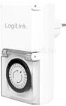 LOGILINK Mechanikus időkapcsoló, IP44, kültéri (LOGILINK_ET0006) (LOGILINK_ET0006)