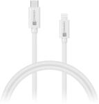 CONNECT IT Cablu CONNECT IT Wirez USB-C -> Lightning, 27 W, 1 m, ALB (CCA-4110-WH)