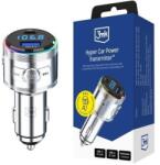 3mk Protection Transmițător de putere auto 3mk Hyper 48W QC PD PPS USB 1C1A argintiu (5903108636247)