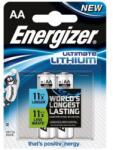 Energizer Elem, AA ceruza, 2 db, Lítium, ENERGIZER "Ultimate Lithium (corEEAA2L)
