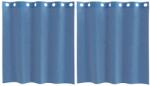 vidaXL 2 db királykék voile függönyök grommets 4102113 (4102113)