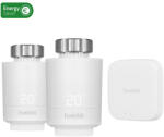 Hombli Термостати за радиатор - Hombli, Smart Starter Kit, 2бр. , BT Bridge, бели (HBPP-0113)