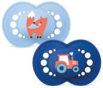 MAM játszócumi Original szilikon 16hó dupla fiú - babamarket