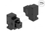 Delock PD 20W-os USB Type-C töltő portos Keystone modul fekete (41480) (41480)