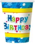 Godan Szülinapi Poharak - Kék - 6 db - 270ml (MLG687634)