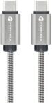 Forcell C239 Type-C-Type-C Kábel 5A 100W 1 m Ezüst Színű