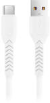 Maxlife MXUC-04 USB-A-MicroUSB Kábel 1 m 3A-Fehér