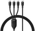Baseus Flash Series Iii Adatkábel 3in1 Type-C - 3 Type-C, 150cm, Fekete