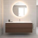 InspiroDesign Revello Smart 60 cm fürdőszobai tükör LED világítással TRE-60x60 (TRE60x60)
