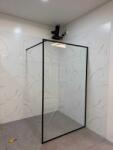 InspiroDesign Liberta 100 cm Walk-In Black zuhanyfal, fekete ZUWB-100 (ZUWB-100)
