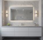 InspiroDesign Livorno Smart LED-háttérvilágítású fürdőszobai tükör 100x60 cm